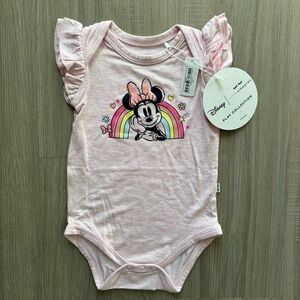 Little Sleepies 3-6 Months Disney Play Collection Minnie Mouse One Piece
